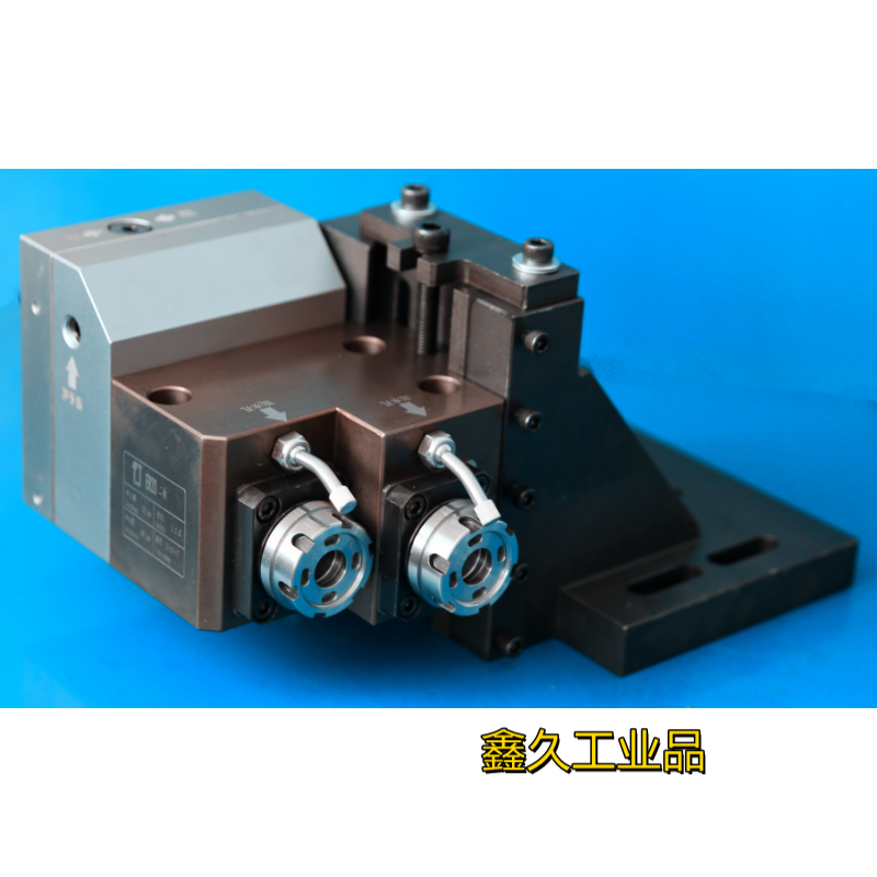 車銑復(fù)合數(shù)控車床動力頭長短頭er16 25兩軸電機伺服側(cè)銑動力頭 er16側(cè)