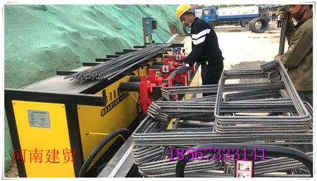 海陽數(shù)控鋼筋彎曲中心雙動力機頭